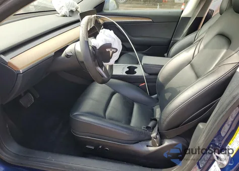 2022 Tesla Model 3 from USA, damaged, VIN 5YJ3E1EB5NF263446